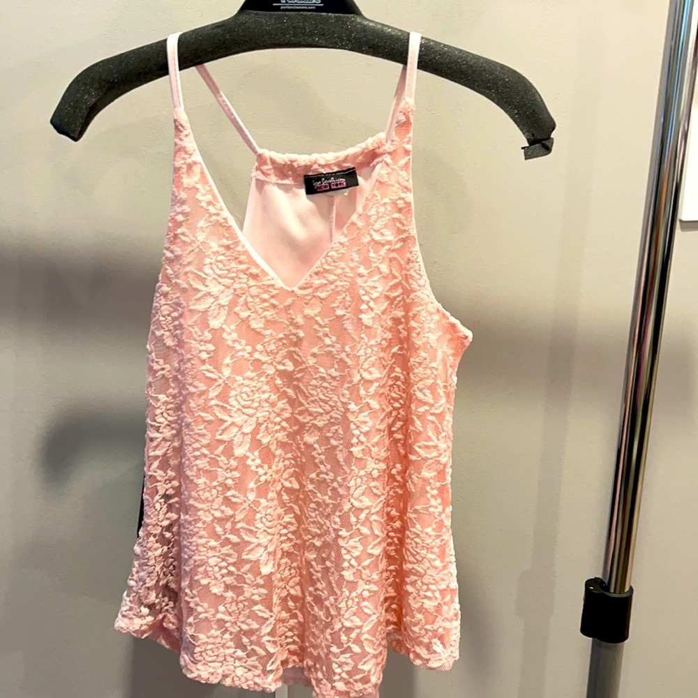 Top fashion of New York Pink Tank